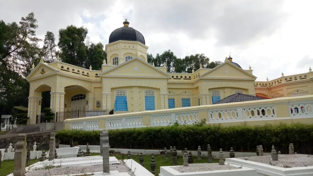 Tomb of the 18th Sultan of Perak in the state of Johor