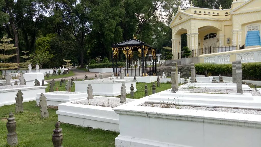 Tomb of the 18th Sultan of Perak in the state of Johor