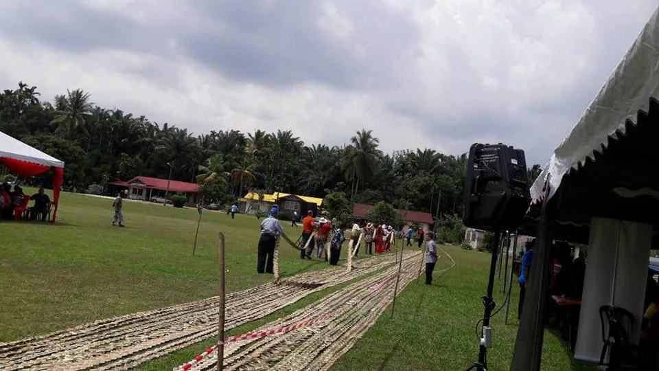 Orang Asli in Perak Create Malaysia's Longest Sash