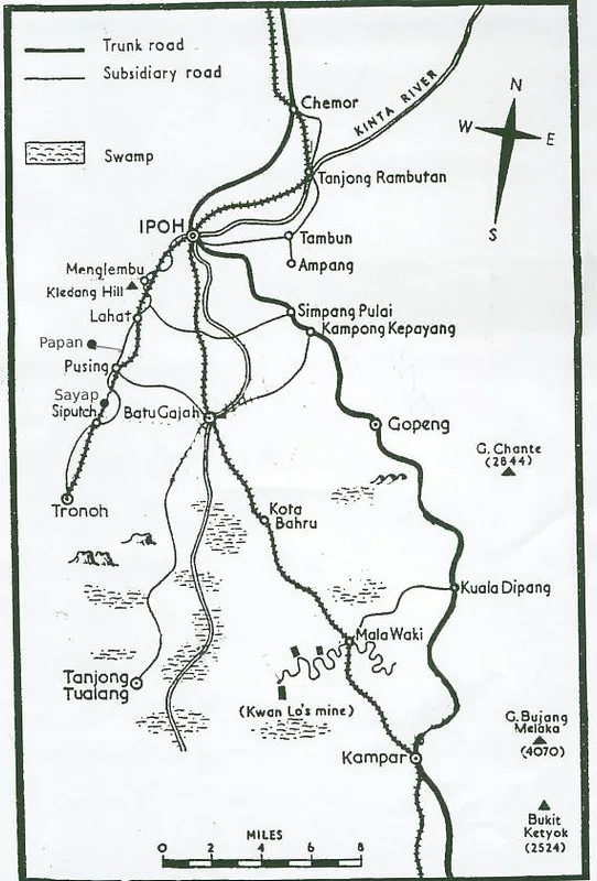 Pusing and Tronoh Once Had Railway Tracks