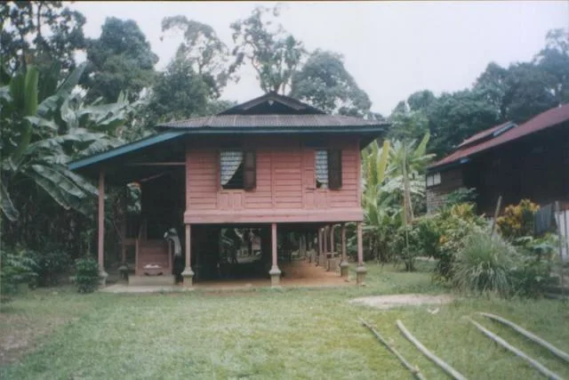 The house of Hajah Hasmah Binti Pandak Logam in Kampung Tua Batu 16, Lambor Kanan, Perak