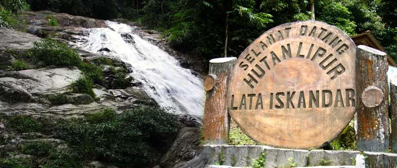 lata iskandar waterfall