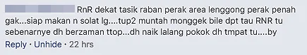 The True Story Behind the Closure of the Tasik Raban R&R, Lenggong