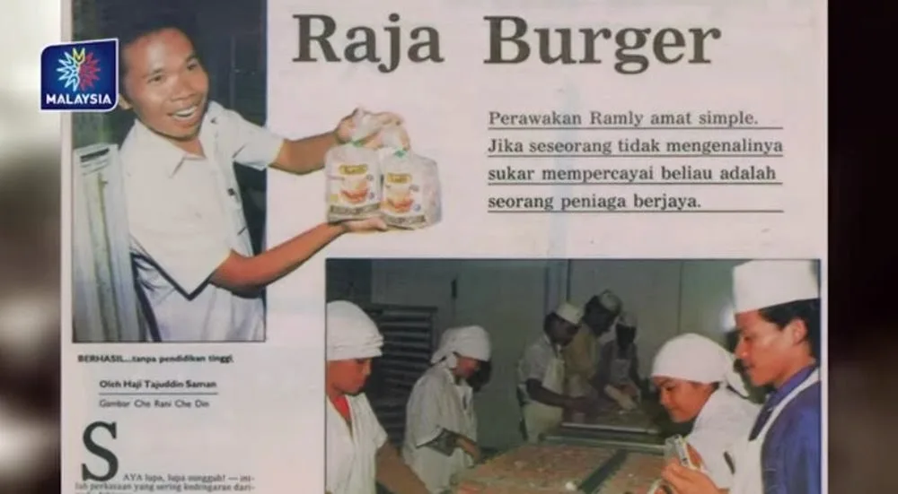 The Story of the Ramly Burger Founder from Tanjung Piandang, Perak