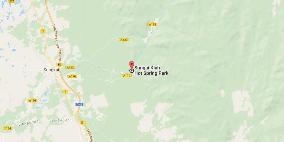 sungai klah map