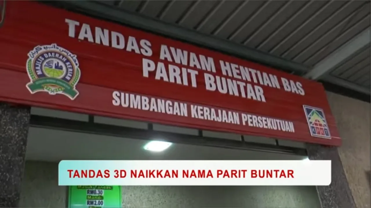 The First 3D Toilet in Parit Buntar, Perak