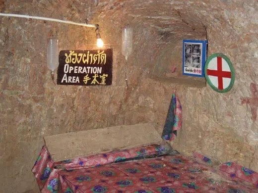 Piyamit Tunnel in Betong, Adjacent to Pengkalan Hulu