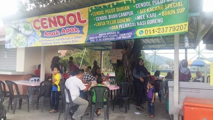 Cendol Anak Apak, Cendol Paling Meriah Di Ipoh