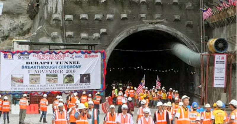 Southeast Asia's Longest Railway Tunnel is in Taiping