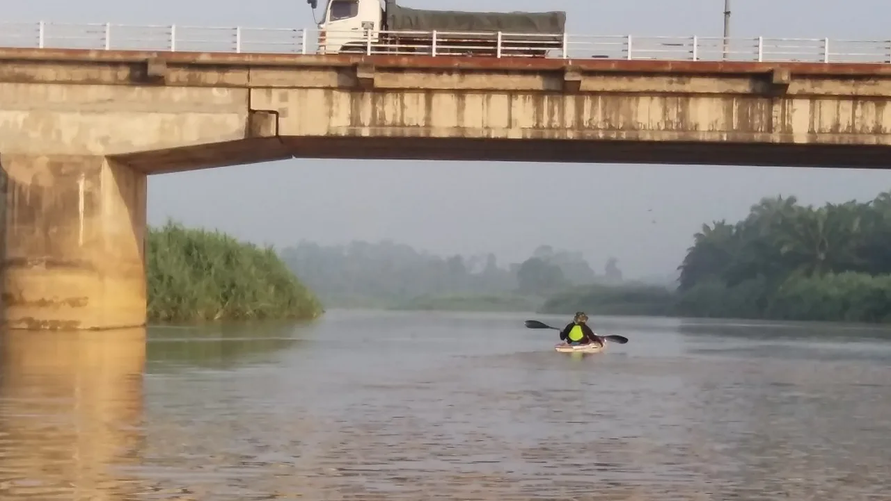 Solo Kayak Against the Current of Sungai Perak 350.92 KM