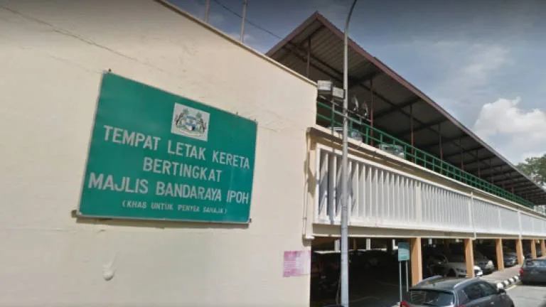 Ipoh municipal car park, The First Multi-Storey Car Park in Malaysia