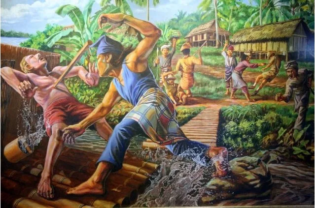 1875 Perak War: 7th Dato Panglima Kinta Ngah Jabor, Toh Senongsa Seri Nara Wangsa Itam Dewi and Kampung Kepayang, Fair Park, Ipoh