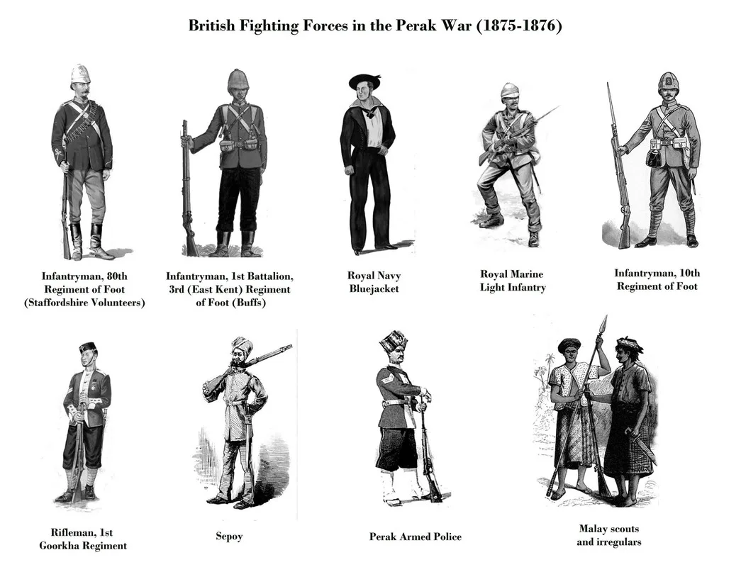British soldiers