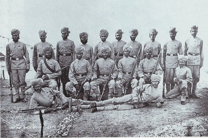 Sepoy soldiers